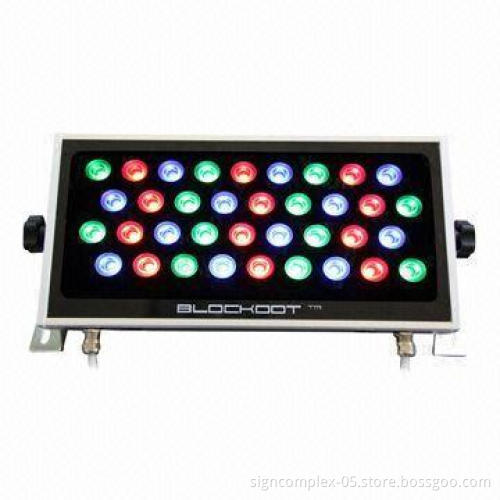 36W LED Wall Washer, Aluminum Housing + Tempered Glass and 25 or 45 Degrees Beam Angle